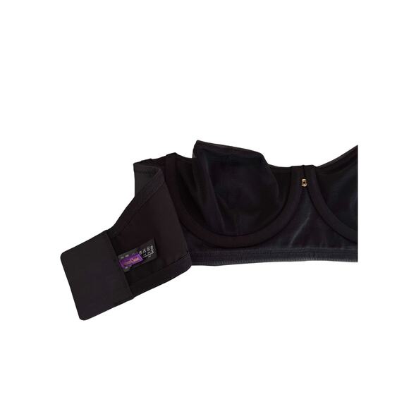 Maison Close Chambre Noire Bustier Strapless Bra Matte Faux Leather Size 34B - Picture 6 of 9